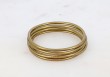 Bracelet Bouddhiste fin - Dark Antique Gold