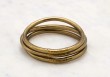 Jonc Bouddhiste Dark Antique Gold