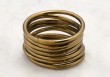 Jonc Bouddhiste Dark Antique Gold