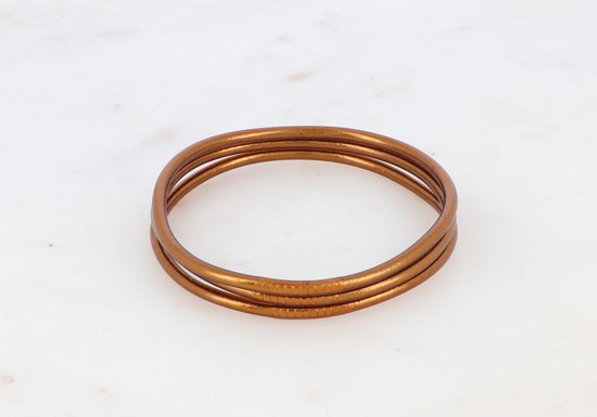 Bracelet Bouddhiste fin - Milk Chocolate