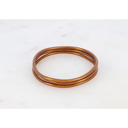 Bracelet Bouddhiste fin - Milk Chocolate