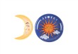 Set de 2 Coupelles empilables Sun and Moon Celestial