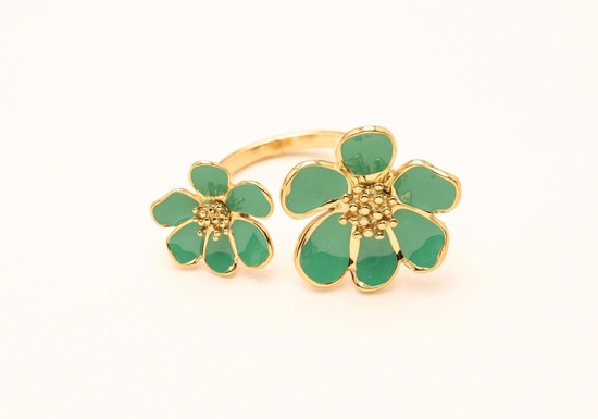 Bague Bulla - vert