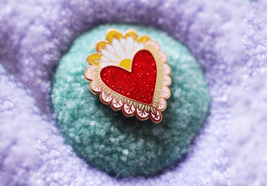 Pin's Ex-voto Marguerite