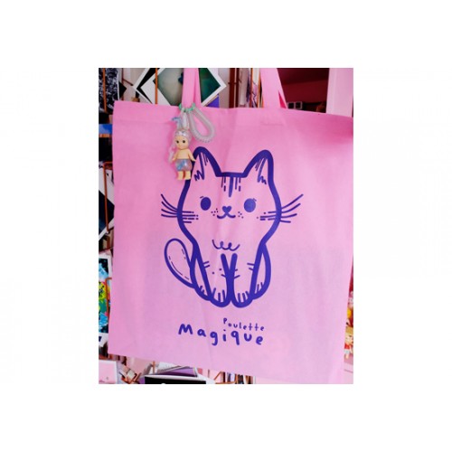 Tote bag Magic Cat