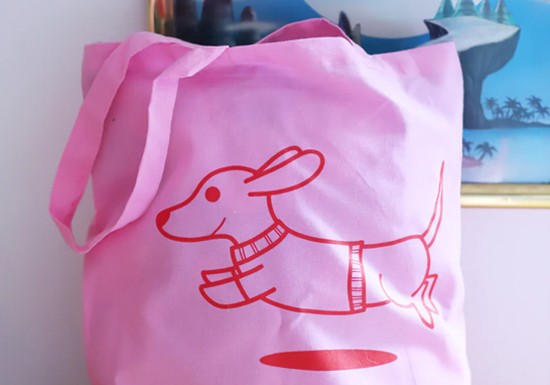 Tote bag Teckel