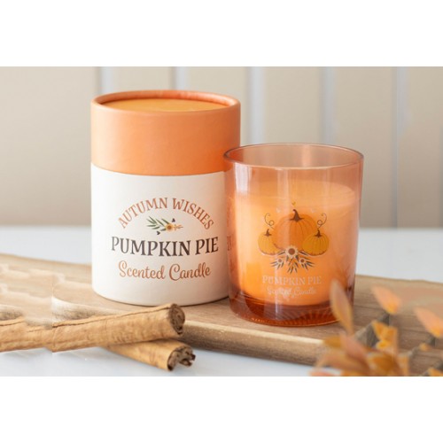 Bougie d'automne - Pumpkin pie