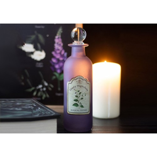 Bouteille de potion décorative à la Belladone