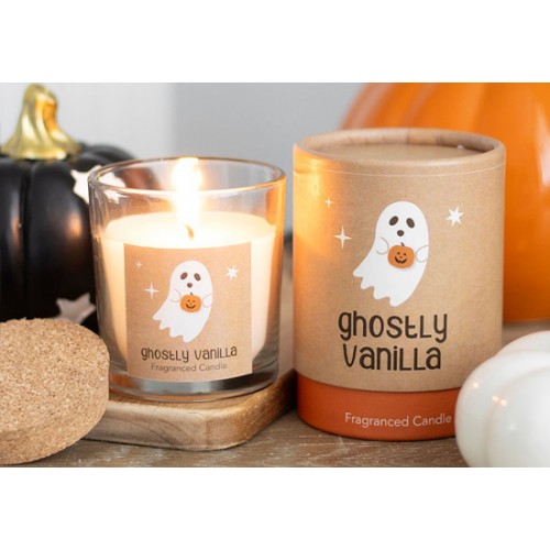 Bougie d'Halloween Ghostly Vanilla