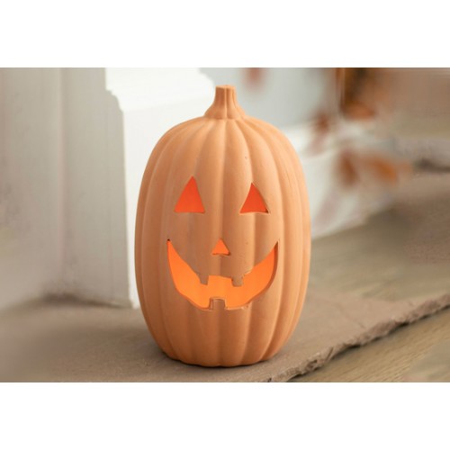 Photophore Citrouille d'Halloween 30 cm