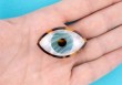 Barrette Oeil - Bleu
