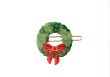 Barrette Couronne sapin
