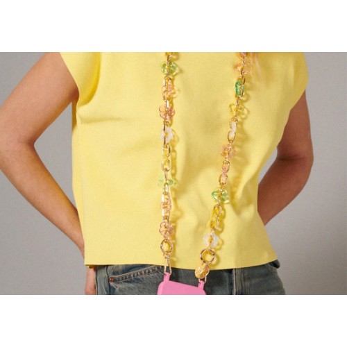 Chaîne Téléphone Cassy fleurs