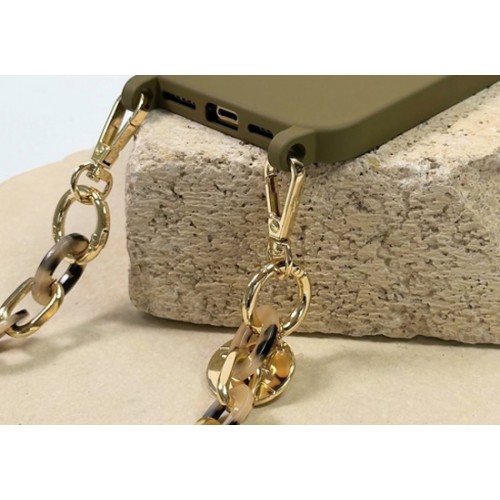 Chaîne Téléphone Cassy écailles (coloris au choix)