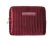 Trousse Velours bordeaux