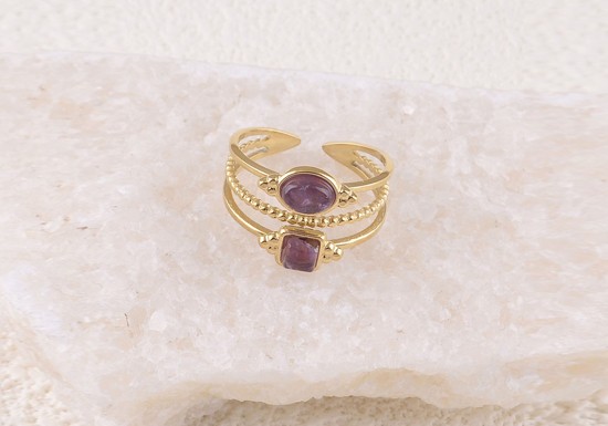 Bague Lunatéssa Améthyste