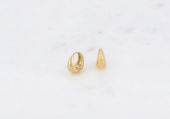Boucles d'oreilles Roxanna (diamètre au choix)