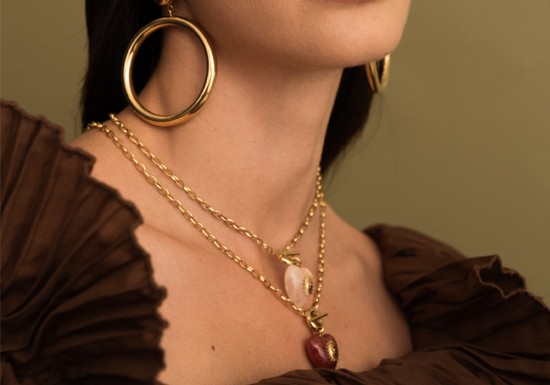 Collier Esmeria (coloris au choix)