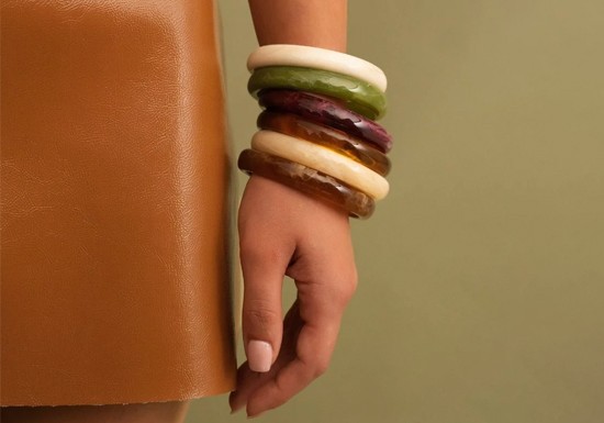 Bracelet jonc Alio ( coloris au choix)