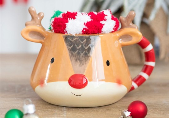Set Mug et Chaussettes Rudolph