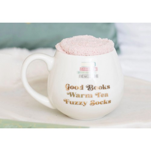 Set Mug et Chaussettes "Good Books"