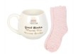 Set Mug et Chaussettes "Good Books"