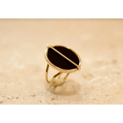 Bague Chanez noir