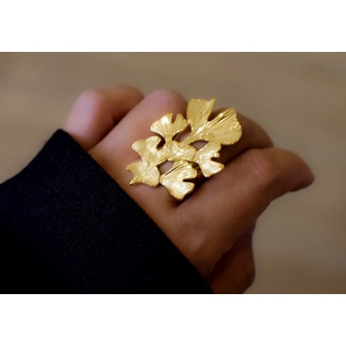 Bague Ginkgo