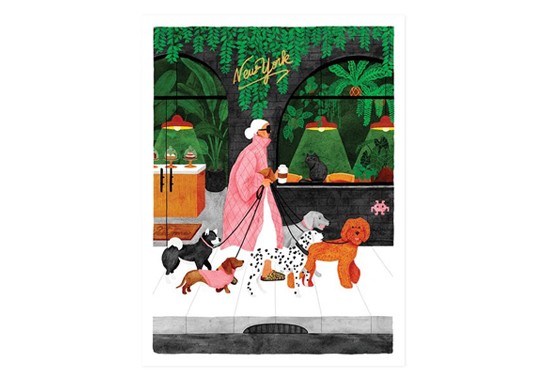 Petite affiche Dogsitter