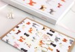 Carte postale Birthday Dogs pattern