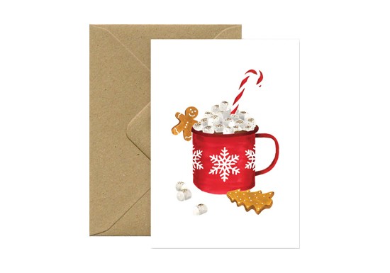 Carte postale Mug Hot Chocolate